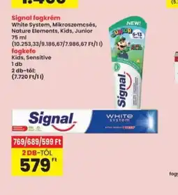 Interspar Signal fogkrém ajánlat