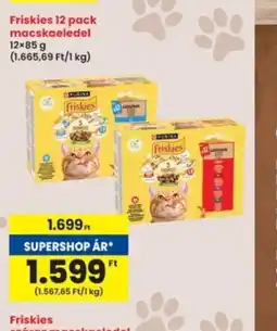 Interspar Friskies 12 pack macskaeledel ajánlat