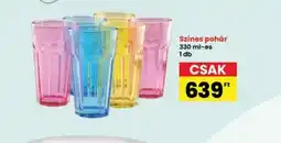 Interspar Színes pohár ajánlat