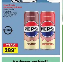 Interspar Pepsi Treats szénsavas üdítőital ajánlat