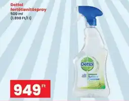 Interspar Dettol fertőtlenítőspray ajánlat