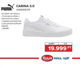 Hervis Puma® Carina 3.0 szabadidőcipő ajánlat