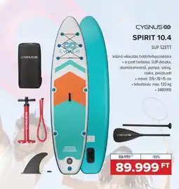 Hervis Cygnus Spirit 10.4 Sup szett ajánlat