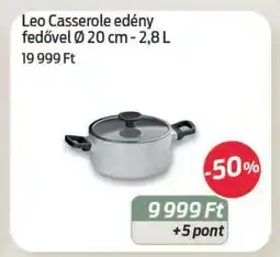 Coop Leo Casserole edény fedővel Ø 20 cm - 2,8 L ajánlat