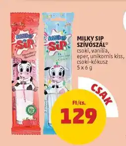 PENNY MILKY SIP SZÍVÓSZÁL ajánlat
