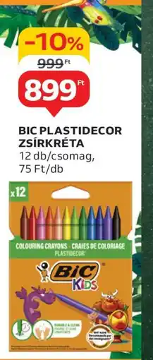 Auchan BIC Plastidecor Zsírkréta ajánlat