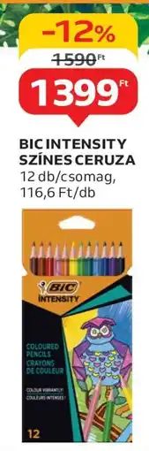 Auchan BIC Intensity Színes Ceruza ajánlat