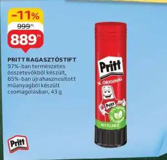 Auchan PRITT RAGASZTÓSTIFT ajánlat