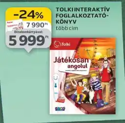 Auchan TOLKI INTERAKTÍV FOGLALKOZTATÓ KÖNYV ajánlat