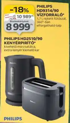 Auchan PHILIPS HD9314/90 VÍZFORRALÓ ajánlat