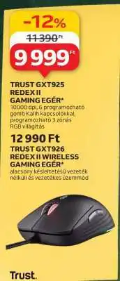 Auchan TRUST GXT925 REDEX II GAMING EGÉR ajánlat