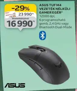 Auchan ASUS TUF M4 Vezeték Nélküli Gamer Egér ajánlat