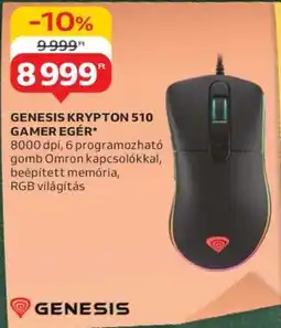 Auchan GENESIS KRYPTON 510 GAMER EGÉR ajánlat