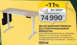 Auchan Qilive Q3534 Motorosan Állítható Magasságú Íróasztal ajánlat