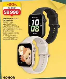 Auchan HONOR WATCH 5 OKOSÓRA ajánlat