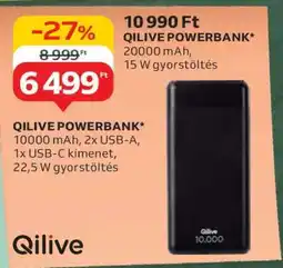 Auchan QILIVE POWERBANK ajánlat
