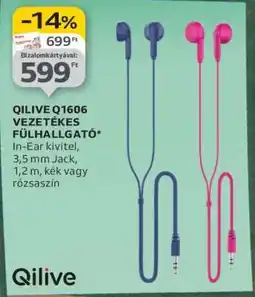Auchan QILIVE Q1606 VEZETÉKES FÜLHALLGATÓ ajánlat