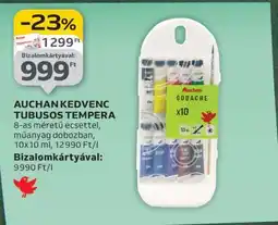 Auchan AUCHAN KEDVENC TUBUSOS TEMPERA ajánlat