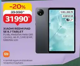Auchan Xiaomi Redmi Pad SE 8.7 Tablet ajánlat