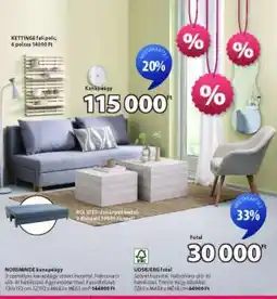 JYSK NORSIMINDE kanapéágy ajánlat