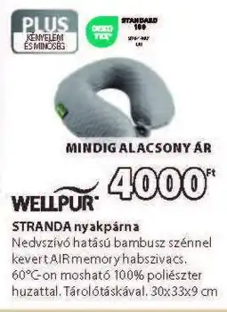 JYSK WELLPUR STRANDA NYAKPÁRNA ajánlat