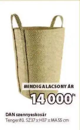 JYSK DAN szennyeskosár ajánlat