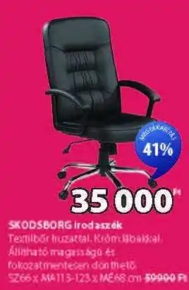 JYSK SKODSBORG IRODASZÉK ajánlat