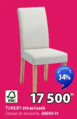 JYSK TUREBY étkezőszék ajánlat