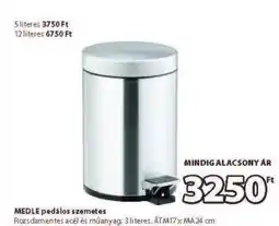JYSK MEDLE pedálos szemetes ajánlat