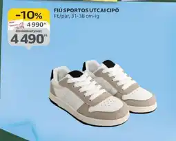 Auchan FIÚ SPORTOS UTCAI CIPŐ ajánlat