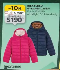 Auchan Inextenso Gyermek Dzseki ajánlat