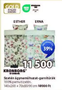 JYSK Kronborg Szatén ágyneműhuzat-garnitúrák ajánlat