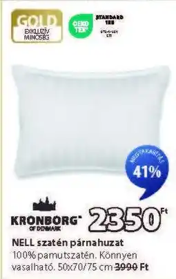 JYSK NELL szatén párnahuzat ajánlat