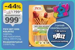 Auchan PICK Hot-dog kolbász ajánlat