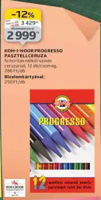 Auchan KOH-I-NOOR PROGRESSO PASZTELL CERUZA ajánlat