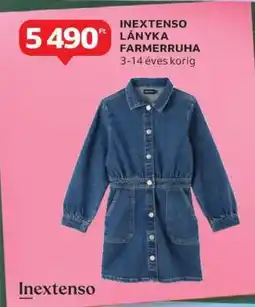 Auchan INEXTENSO LÁNYKA FARMERRUHA ajánlat