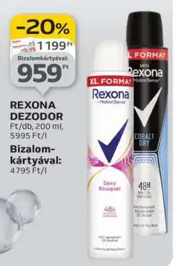 Auchan Rexona Dezodor ajánlat