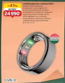 Auchan CARNEO RING NO.1 OKOSGYŰRŰ ajánlat