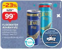 Auchan FloeWater ásványvíz ajánlat