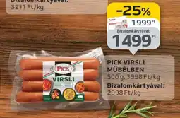 Auchan PICK VIRSLI MŰBÉLBEN ajánlat