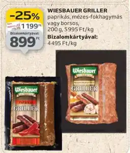 Auchan WIESBAUER GRILLER ajánlat