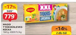 Auchan MAGGI TYÚKHÚSLEVES-KOCKA ajánlat