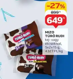 Auchan MIZO Túró Rudi ajánlat