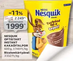Auchan Nesquik Optistart Instant Kakaóitalpor ajánlat