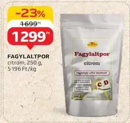 Auchan Fagylaltpor citrom ajánlat