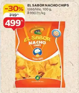Auchan El Sabor Nacho chips ajánlat