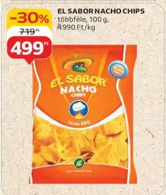Auchan El Sabor Nacho chips ajánlat