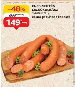 Auchan ENCSI SERTÉS LECSÓKOLBÁSZ ajánlat