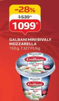 Auchan GALBANI MINI BIVALY MOZZARELLA ajánlat