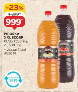 Auchan PIROSKA XXL SZÖRP ajánlat